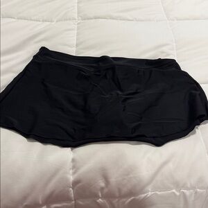 Shade & Shore Elegant Black Skort